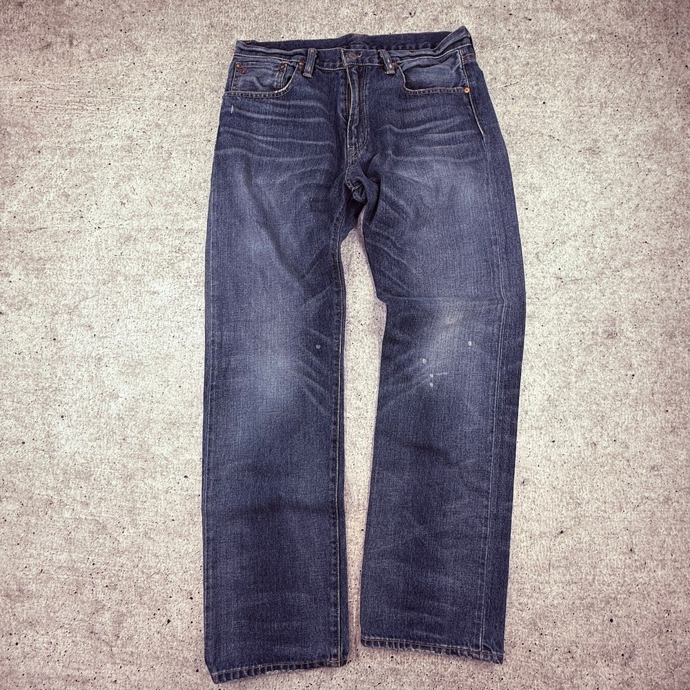 Polo Ralph Lauren Classic FIt Straight Leg 867 Blue Denim Jeans 32x32